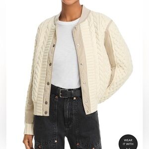 Rag & bone maston mixed media jacket